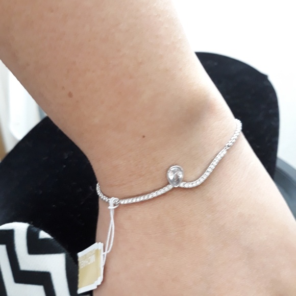 Michael Kors sterling silver slider bracelet - Picture 7 of 8